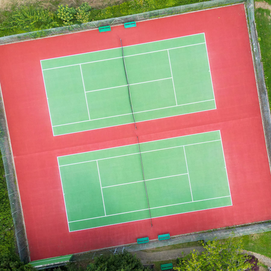 tennis courts building