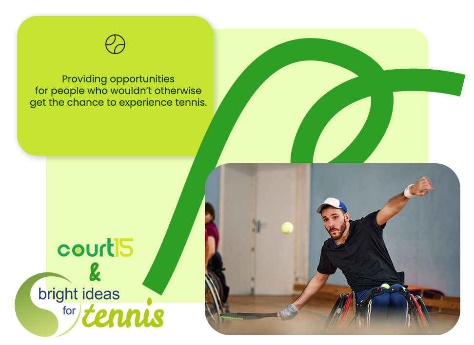 Bright Ideas for tennis charity